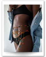 REMOVABLE WAIST BEADS