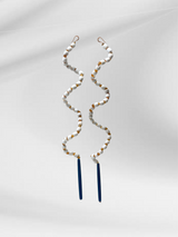 PRE- ORDER: Transformable Helix Earrings – Gold & White