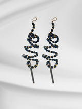 PRE- ORDER: Transformable Helix Earrings –Black