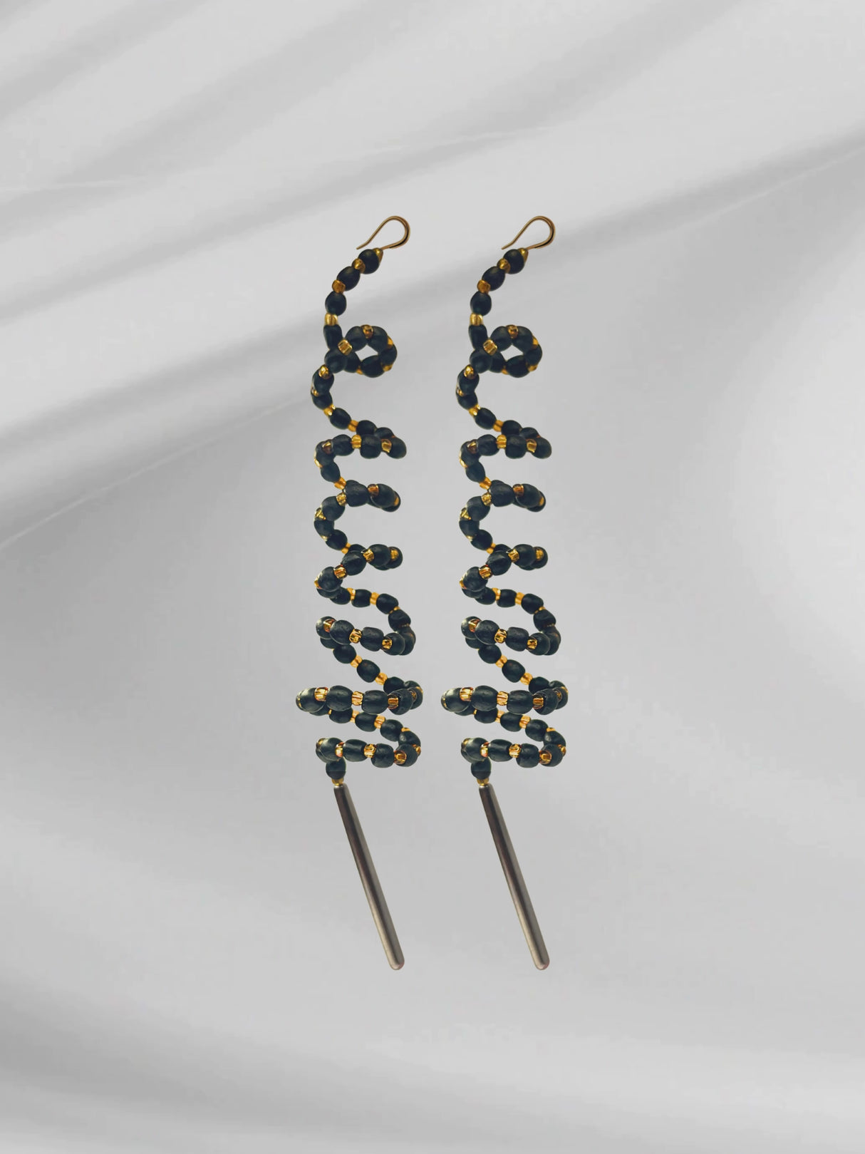 PRE- ORDER: Transformable Helix Earrings –Black